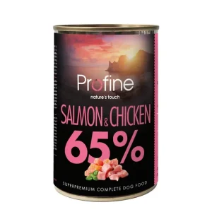 Rabatter Salmon & Chicken Våtfoder till Hund – 6 x 400 g