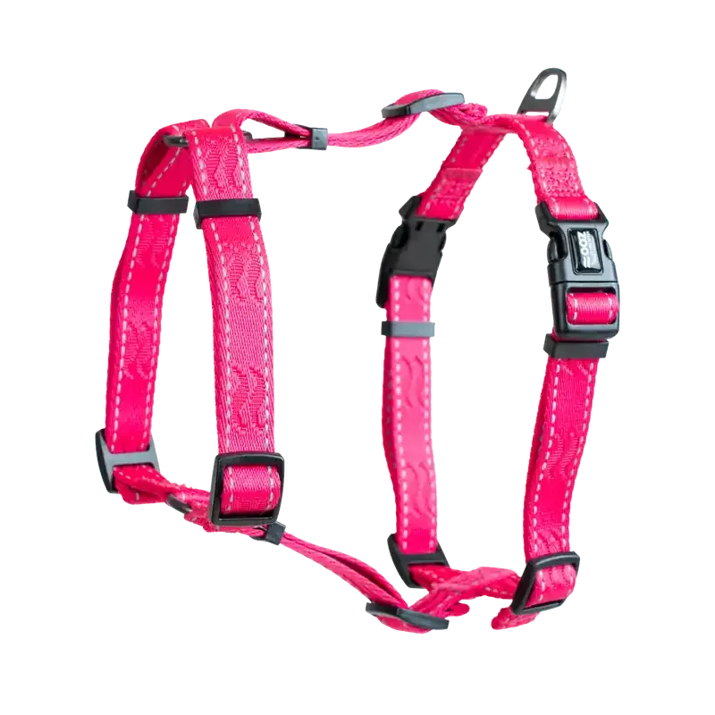 Rabatter Sele Rufus Hsele ställbar S/M 20 mm x 70 cm Rosa