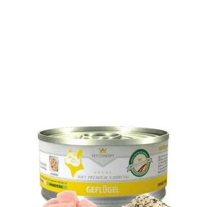 Rabatter Vet Concept Cat Menu fågel 6 x 100 g för katter