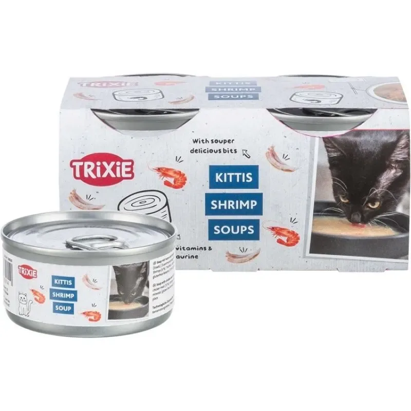 Räksoppa 4 × 80 g konserv