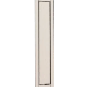 Ramlucka i ask med dekorlist, för högskåp – 40×180 cm