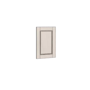 Ramlucka i ask med dekorlist, för väggskåp – 40×60 cm