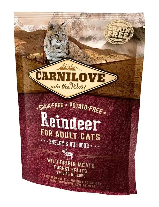 Rea Carnilove Cat Reindeer Adult Energy Outdoor – 400 g