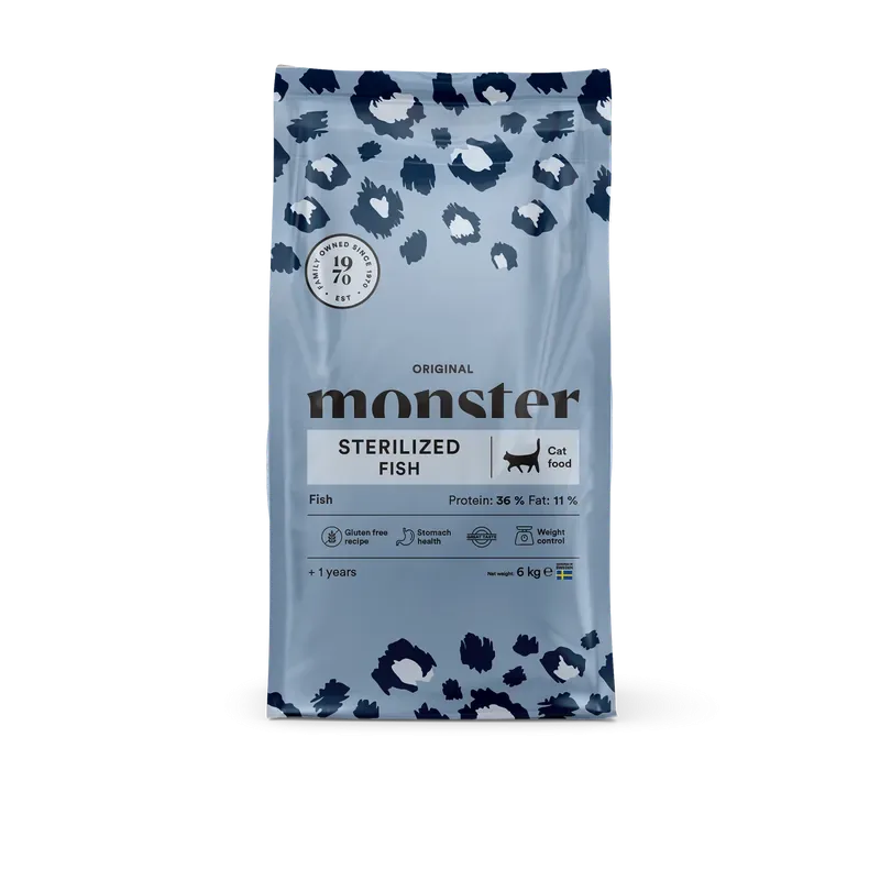 Rea Cat Original Sterilized Fish Kattfoder – 2 kg