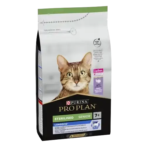 Rea Cat Sterilised Senior 7+ Turkey 3 kg
