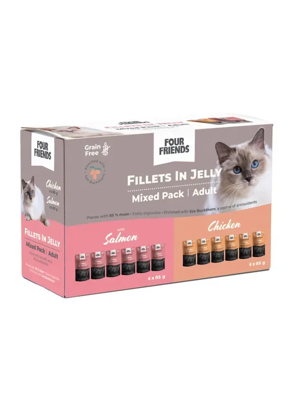 Reapris Adult in Jelly Mix 12-pack Våtfoder till Katt – 12 st x 85 g