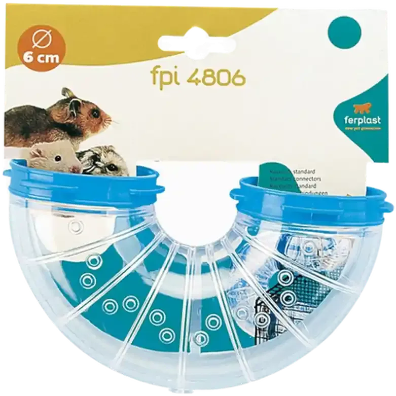 Reapris Hamsterrör Urör Transparent 9 x 16 x 7 cm