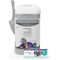 Reapris LitterLocker by Litter Genie® Platinum avfallshink för kattströ – LitterLocker® Platinum, vit (inkl. en kassett)
