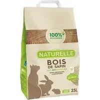 Reapris Perlinette Bois de Sapin kattsand – Ekonomipack 2 x 25 l (20 kg)