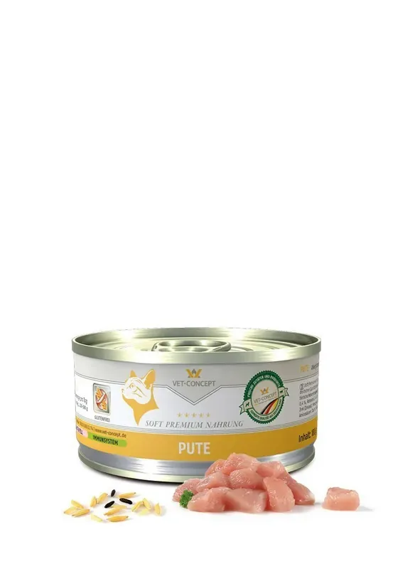 Reapris Vet Concept Cat Menu kalkon 6 x 100 g för katter