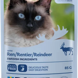 Reindeer Chunks in Sauce V氓tfoder f枚r katt 85g