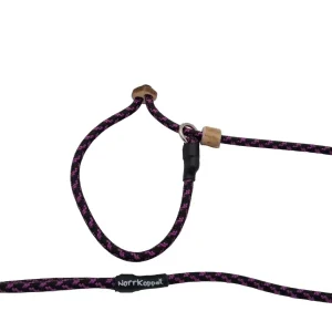 Retrieverkoppel med stopp Violet Licorice