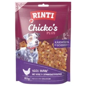 RINTI Chicko's Plus ost- och skinktärningar