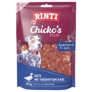 RINTI Chicko's Plus tärningar ost & anka