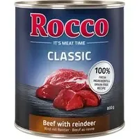 Rocco Classic 6 x 800 g – Nötkött & renkött Extra rabatt