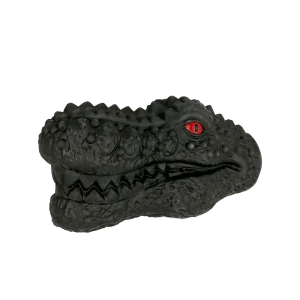 Rough Play Hundleksak Dinosaurie Svart 16cm