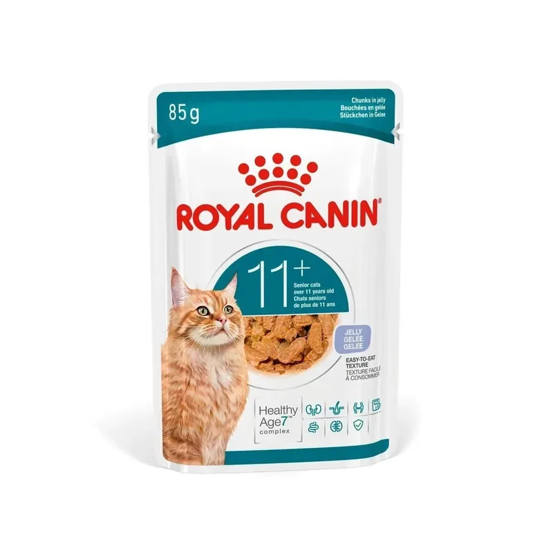 Royal Canin Cat Ageing Jelly 11+ 12×85 g Endast idag