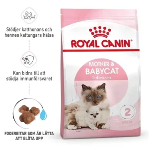 Royal Canin Mother & Babycat torrfoder för katt och kattunge | Arken Zoo