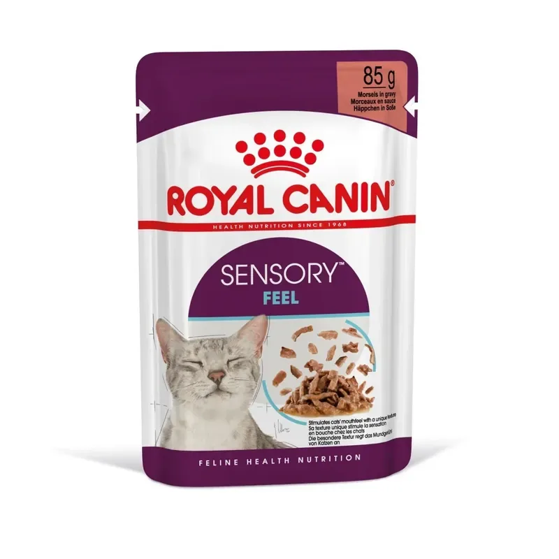Royal Canin Sensory Feel Gravy 85 g för katter Fynd