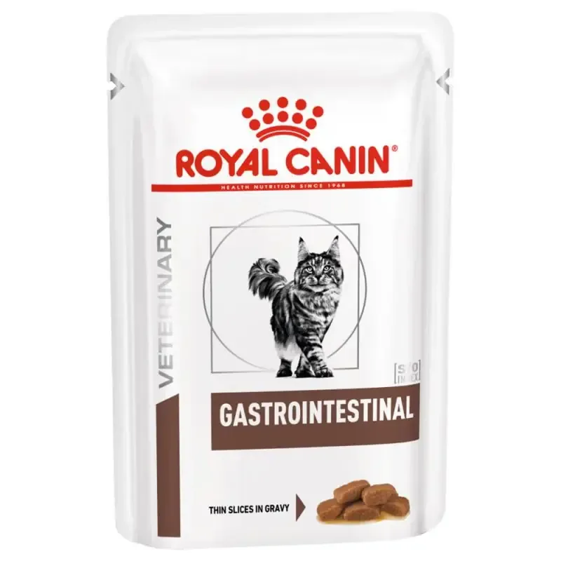 Royal Canin Veterinary Diets Gastrointestinal Thin Slices In Gravy våtfoder för katt 85 g Fynd