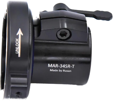 RUSAN modular adapter – clamp 34 mm for Swarovski TM35 / Z8+34mm with rail - Image 2