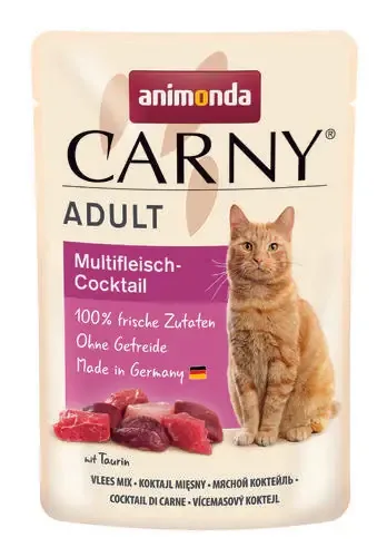 Säker betalning Animonda Carny Adult Multi Kött Cocktail 85 g våtfoder för katter
