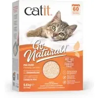 Säker betalning Catit Go Natural kattsand med vaniljdoft – 5,6 kg (2 x 2,8 kg)