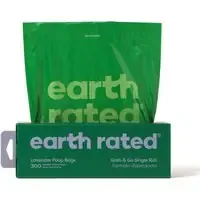 Säker betalning Earth Rated 300 hundbajspåsar i dispenserlåda – Lavendel