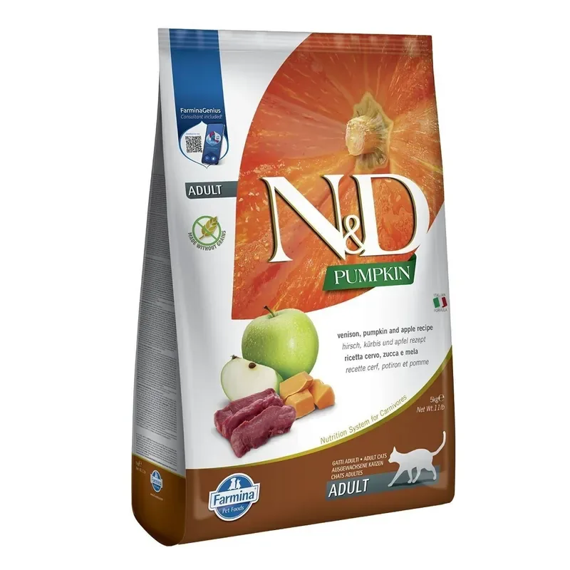 Säker betalning Farmina N&D Cat Pumpkin, Venison & Apple