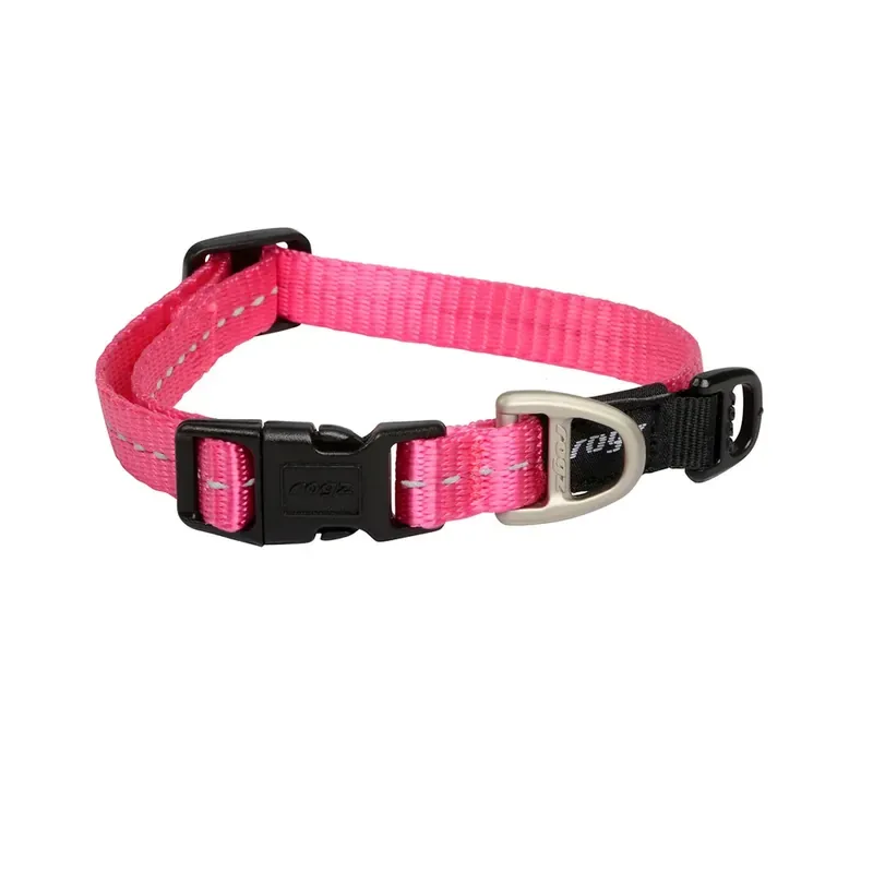 Säker betalning Rogz Halsband Utility Rosa