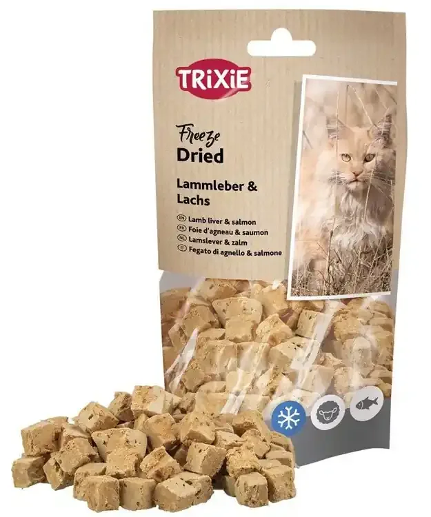 Säker betalning Trixie Lammlever & Lax Frystorkad – 25 g