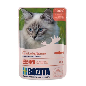 Salmon Chunks in Jelly V氓tfoder f枚r katt 85g