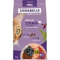 Sanabelle Adult med struts & blåbär – 2 kg Populär