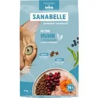 Sanabelle Kitten med kyckling – Ekonomipack 2 x 8 kg Nyhet
