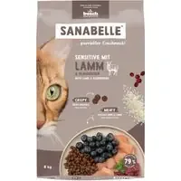 Sanabelle Sensitive med lamm & blåbär – Ekonomipack 2 x 8 kg Begränsad tid