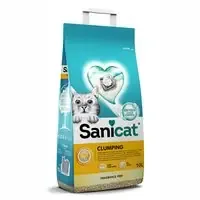 Sanicat klumpbildande kattsand, oparfymerad – 10 l Populär