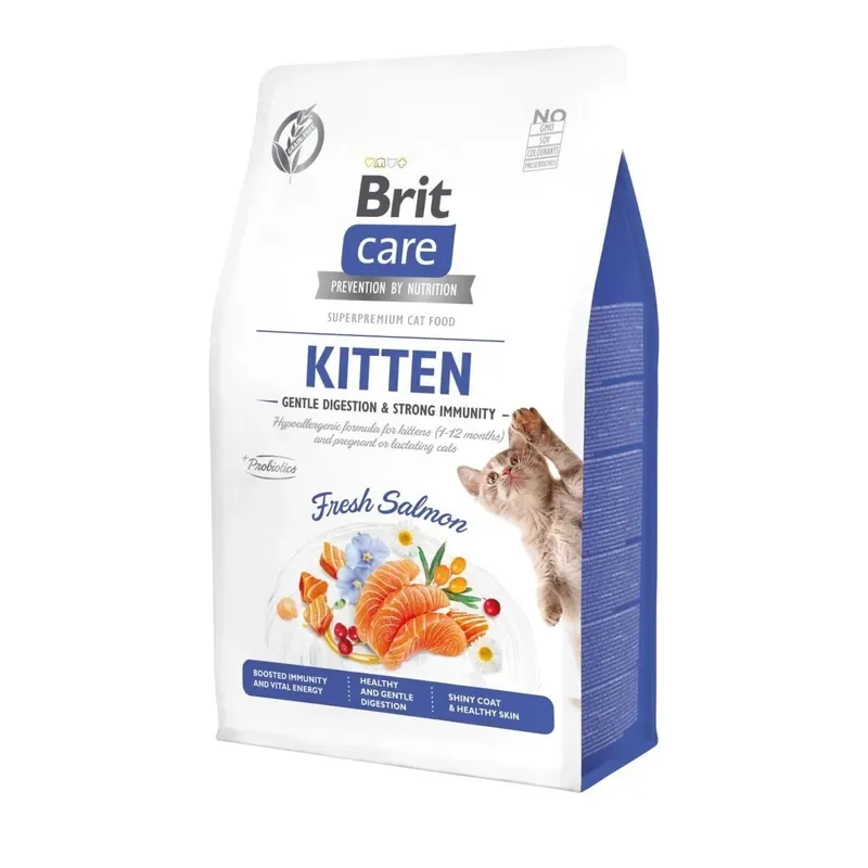 Sänkt pris Brit Care Grain Free Kitten Gentle Digestion & Strong Immunity Fresh Salmon