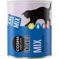 Sänkt pris Ekonomipack Cosma Snackies XXL Maxi Tube frystorkat kattgodis – Mix 4 sorter (3 x 160 g)