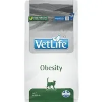 Sänkt pris Farmina Vet Life Cat Obesity – Ekonomipack 2 x 2 kg