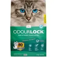 Sänkt pris ODOURLOCK Calming Breeze kattströ – Ekonomipack 2 x 12 kg
