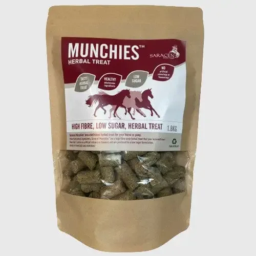 Saracen Hästgodis Munchies 1,8kg Örter