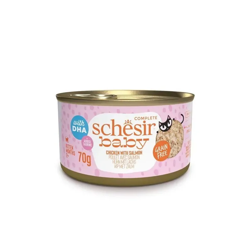 Schesir Baby Chicken/Salmon 70 g Reapris