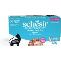 Schesir Complete Nutrition filé i buljong 6 x 50 g – Tonfisk Erbjudande
