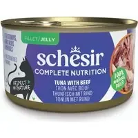 Schesir Complete Nutrition filé i gelé 6 x 85 g – Tonfisk med nötkött Handla nu