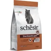 Schesir Sterilized & Light med kyckling – Ekonomipack 3 x 1,5 kg Kundfavorit