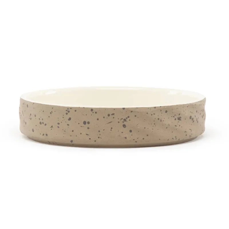 Scruffs Zen Kattskål i Keramik Brun 13 cm Bästa pris