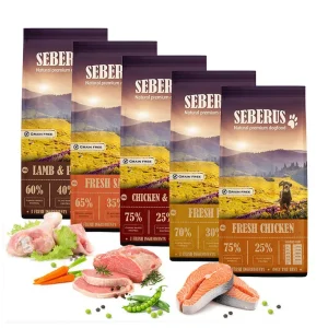Seberus hundfoder provpaket