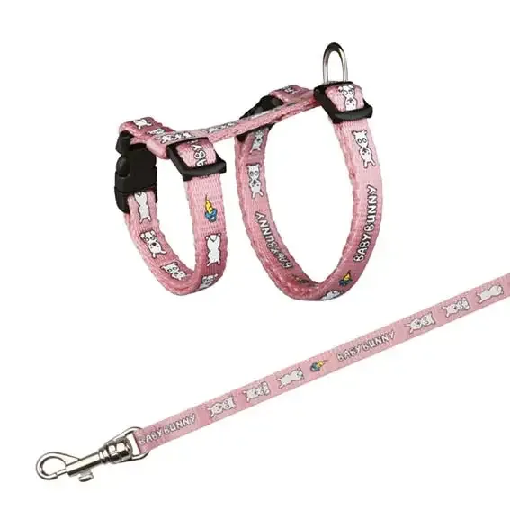 Sele & Koppel med motiv – Kanin XS 20-33 cm