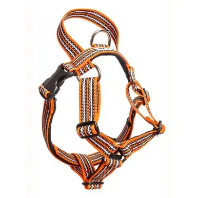 Sele Med Handtag, Orange – XXS Premium