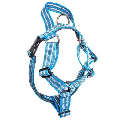 Sele Med Handtag, Turkos – XXS Reapris